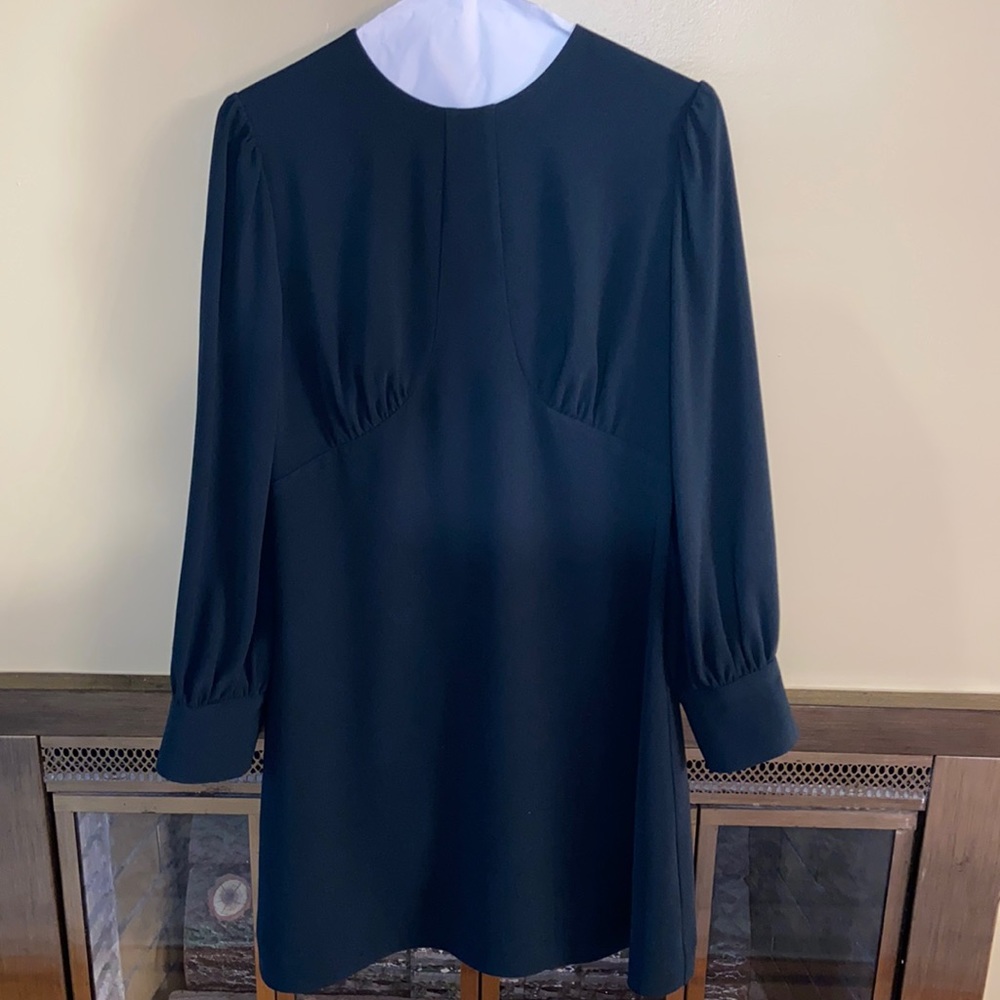 Reiss Olive a green tailored dress